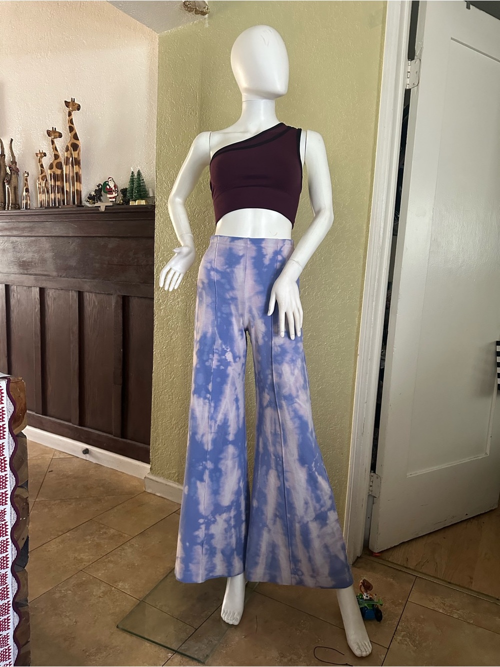 Ripley rader Tie-Dye Wide-Leg Pants in Lavender